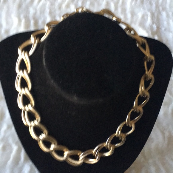W. GERMANY Accessories - Vintage Signed Napier Necklace Gold.